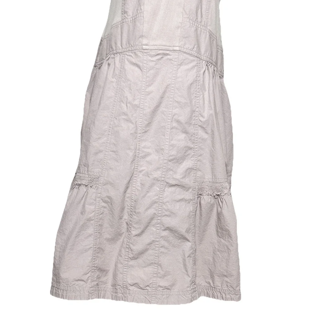 Daily Practice Trek Utility Dusty Purple Cotton Racerback Mesh Mini Dress Small - Picture 9 of 12